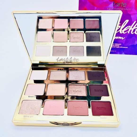tarte Other - Tarte Tartelette IN BLOOM Eyeshadow Palette 12 Neutral Colors Shimmer-Matte-NEW
